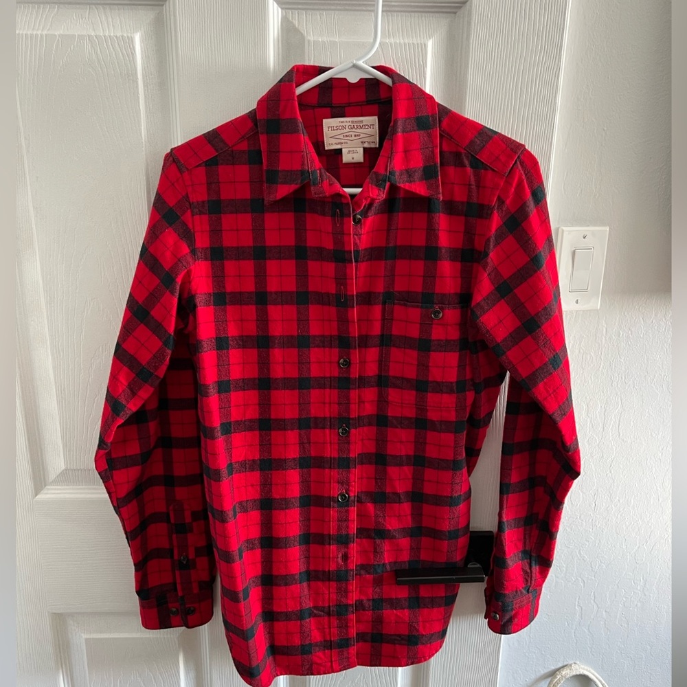 Filson | Women’s Buffalo plaid flannel shirt | size M